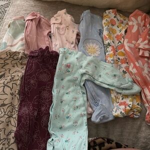 Colorful Baby Onesies Set (Carter’s 3m)